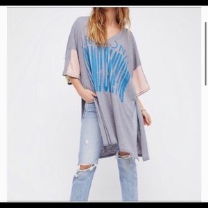 We the Free Arizona Grand Canyon Color Block Top